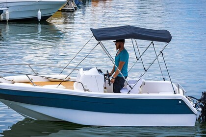 Location Bateau sans permis  Jeanneau Navy Blue Premium 5 places Le Cap d'Agde