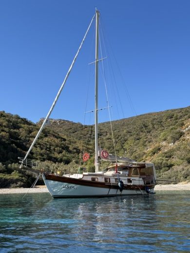 Motorboat Bodrum gulet 1970 Boot Grundriss