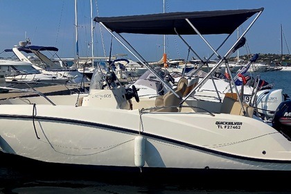 Location Bateau à moteur QUICKSILVER ACTIV 605 OPEN Sainte-Maxime