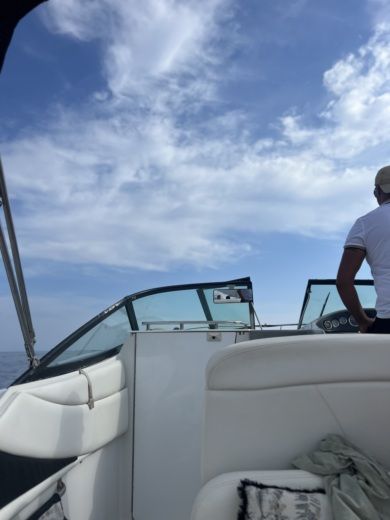 Nice Motorboat Four Winns 248 Vista alt tag text