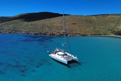 Verhuur Catamaran Fountain pajot Bahia 46 Mikonos