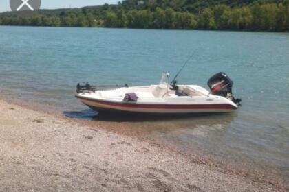 Hire Motorboat rebel 14 canyon 13 Villers-le-Lac