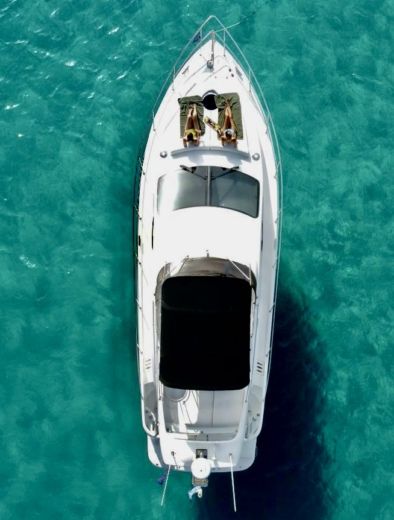 Motorboat Azimut Azimut 43  fly Plano del barco