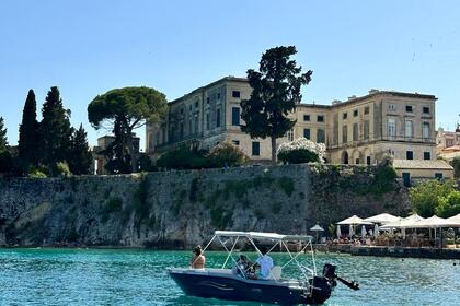 Charter Boat without licence  Storm 2023 Corfu