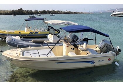 Rental Motorboat Proteus Open 550 Paros