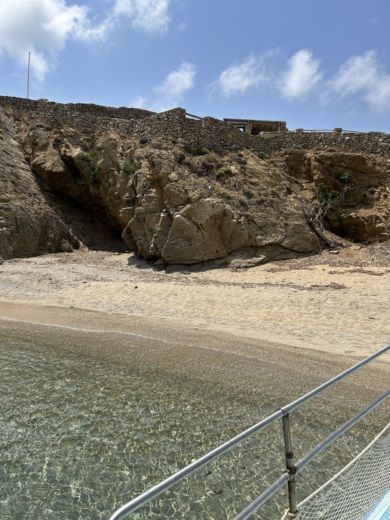 Míconos Motorboat Traditional Wooden Motorboat alt tag text