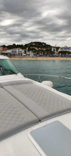 Motorboat Riviera 42 Plano del barco