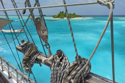 Miete Segelboot Voilier 3 mâts Goelette Malé