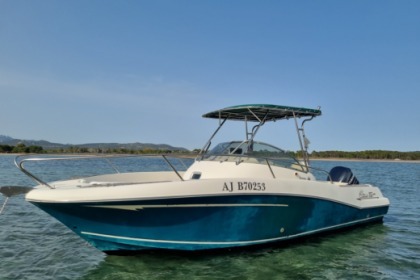 Charter Motorboat Jeanneau cap camarat Porto-Vecchio