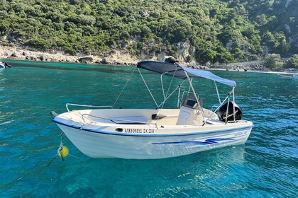 Hire Boat without licence  Poseidon 550 Corfu