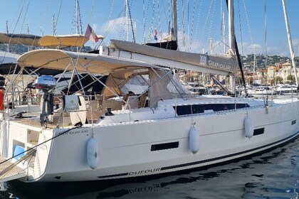 Verhuur Zeilboot  DUFOUR 430 LUCIE Golfe-Juan