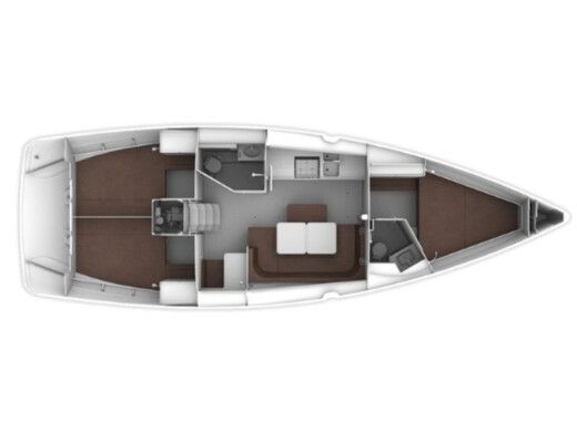 Sailboat Bavaria 41 Cruiser Boat design plan