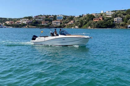 Aluguel Lancha Quicksilver 755 sundeck Maó