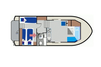 Aluguel Casa Flutuante Kormoran 940 (ZEU) Zeuthen