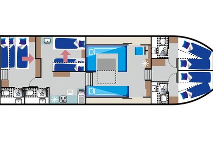 Aluguel Casa Flutuante Kormoran 1500 (ZEU) Zeuthen