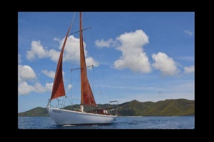 Hire Sailboat Custom built wooden sloop 42’ St. John