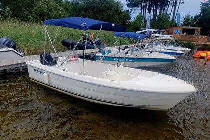 Location Bateau sans permis  Quicksilver 500 fish Parentis-en-Born