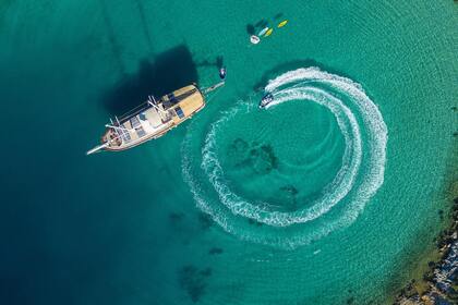 Hyra båt Guletbåt Custom built traditional gulet Ketch gulet Marmaris