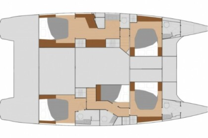 Rental Catamaran Saba Saba 50 Capo d'Orlando