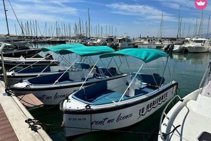 Charter Boat without licence  Marion 510 Castelldefels