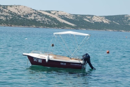 Rental Motorboat Damor 300 Novalja