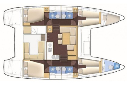 Location Catamaran LAGOON 400 S2 Lefkada