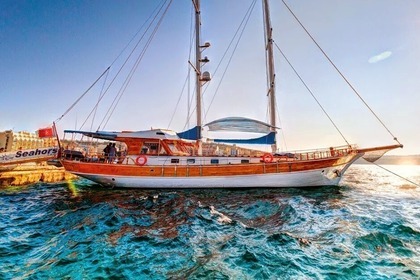 Verhuur Zeilboot Turkish Gulet 21m San Ġiljan