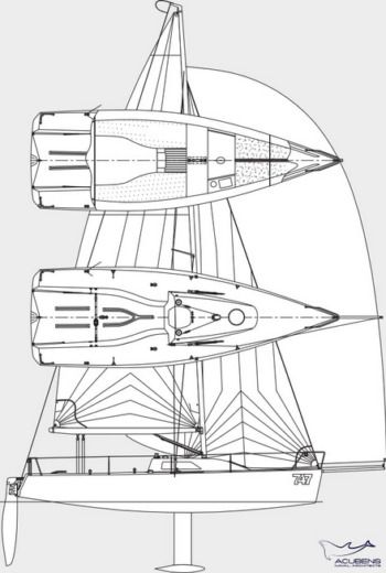 Sailboat PCG 747 OD boat plan