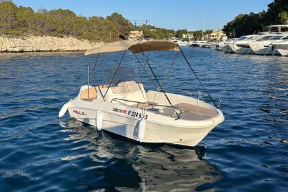 Hire Boat without licence  remus 450 Portocolom