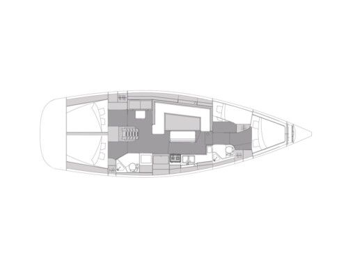 Sailboat Elan Impression 45.1 2022 Boat design plan