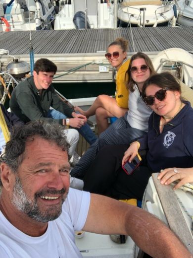 Beaulieu-sur-Mer Sailboat Jeanneau Sun Way 25 alt tag text