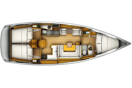Charter Sailboat Jeanneau Sun Odyssey 419 Las Galletas