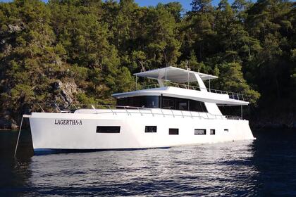Hire Motor yacht Custom Built Trawler with a capacitty of 8 people 2025 Model Göcek