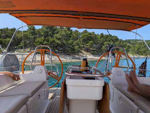 Split Sailboat Elan Elan 45 Impression alt tag text