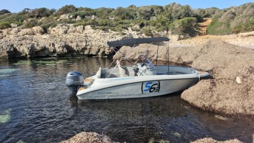 Motorboat AQUA S6 Boot Grundriss