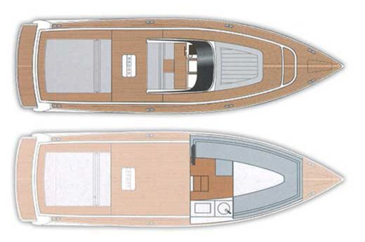 Motorboat Vandutch Marine 40 Boat design plan