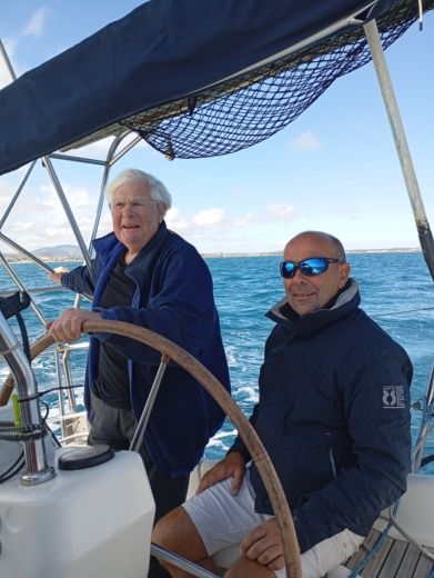 Leucate Plage Sailboat Poncin Harmony 38 alt tag text