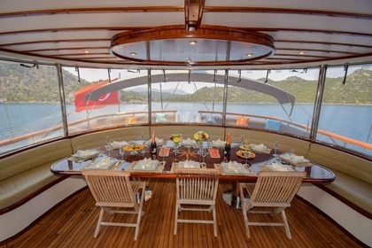 Hyra båt Guletbåt 116 Ft / 35 Meters 6 Cabins 2022 Model Brand New Hisarönü