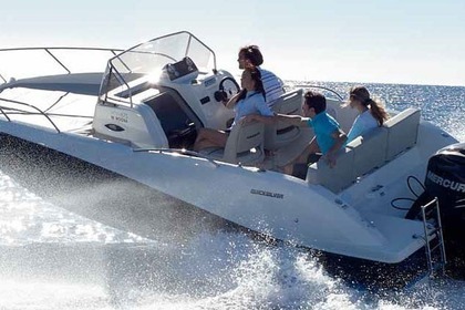 Location Bateau à moteur QUICKSILVER 675 sundeck La Londe-les-Maures