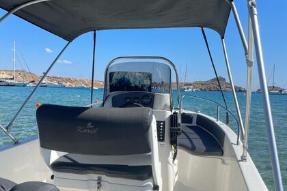 Hire Boat without licence  Karel Paxos 170 Lindos