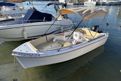 Rental Boat without license  sin licencia silver Cala d'Or