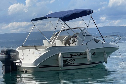 Location Bateau à moteur Quicksilver 540 Cruiser Thonon-les-Bains