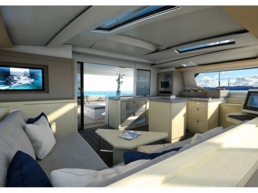 Catamaran Saona Saona 47 quintet Boat design plan