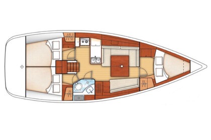 Verhuur Zeilboot  Oceanis 37 Lefkada