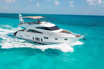 Location Yacht Fairline 70 Cancún