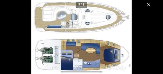 Motorboat Bavaria Bavaria 37 Sport Boot Grundriss