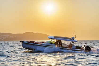 Aluguel Lancha Axopar Suntop 37 Míconos