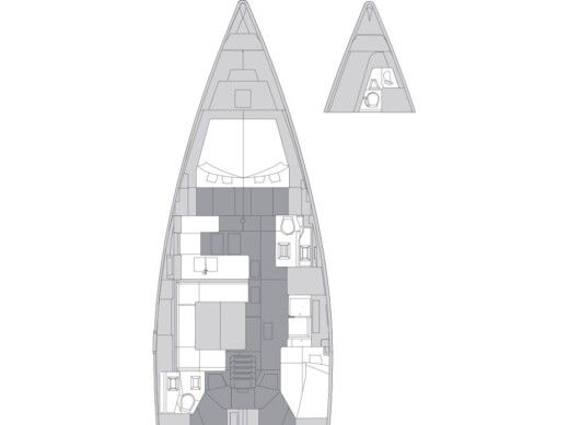 Sailboat  Elan Impression 50.1 boat plan