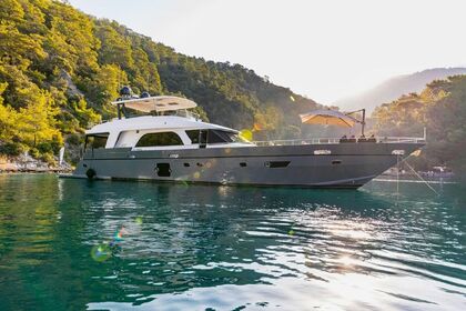 Aluguel Iate Mengi Yay 2014 Custom Steel 85ft Bodrum