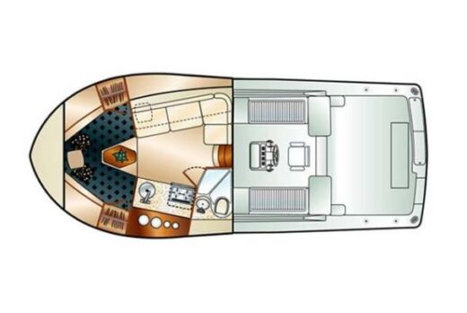 Motor Yacht Luhrs 320 Open Boat design plan